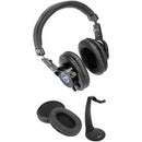Senal SMH-1000 Professional Field and Studio Monitor Headphones Kit with Stand and Leather Earpads