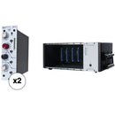 Rupert Neve Designs Two Portico 511 Mic Preamps with Six-Space 500-Series Rack