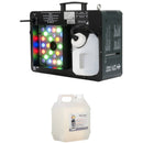 American DJ Fog Fury Jett Pro RGBA+UV LED Fog Machine Kit with Fog Juice