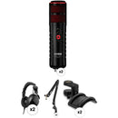 RODE X XDM-100 2-Person Podcasting Kit with Broadcast Arms, Headphones & Holders