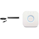 Philips Hue Bridge & White & Color Ambiance Play Light Bar (Black)