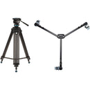 Benro KH25PC Video Head, Tripod & Dolly Kit