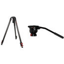 iFootage Gazelle TC7 Fastbowl Carbon Fiber Tripod + Komodo K5S Fluid Head Kit