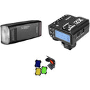 Godox AD200Pro Kit with X2 Trigger and Barndoors for FUJIFILM