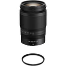 Nikon NIKKOR Z 24-200mm f/4-6.3 VR Lens with UV Filter Kit