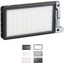 BOLING Pocket LED RGB Video Light with SIX-IN-ONE Accessory Kit