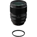 FUJIFILM XF 50mm f/1.0 R WR Lens with UV Filter Kit