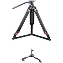 miliboo Professional Tripod System with Heavy-Duty Floor Dolly Kit