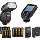 Godox TT685II On-Camera Flash with Trigger and Accessories Kit for Canon Cameras