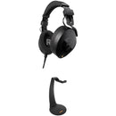 RODE NTH-100 Professional Closed-Back Over-Ear Headphones Kit with Desktop Headphones Stand (Black)