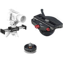 edelkrone SliderPLUS v5 PRO and aktiv 75mm Head Adapter Kit