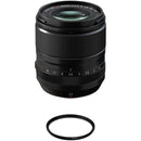 FUJIFILM XF 33mm f/1.4 R LM WR XF Lens with UV Filter Kit