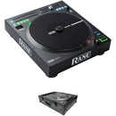 RANE DJ TWELVE MKII 12" Vinyl Motorized DJ Controller Kit with Flight Case (All Black)