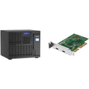 QNAP TVS-h1688X 16-Bay NAS Enclosure with Dual-Port Thunderbolt 3 Expansion Card