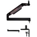 O.C. White ProBoom Ultima Gen2 Adjustable Mic Boom Kit with Arm Extension and Desk Clamp