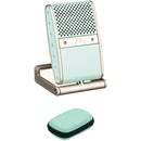 Tula Microphones The Tula Mic Kit with Leather Case (Seafoam)