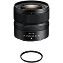 Nikon NIKKOR Z DX 12-28mm f/3.5-5.6 PZ VR Lens with 67mm Filter Kit (Nikon Z)