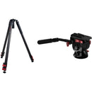 iFootage Gazelle TC9 Fastbowl Carbon Fiber Tripod + Komodo K7 Fluid Head Kit