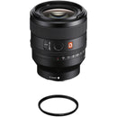 Sony FE 50mm f/1.4 GM Lens with 67mm Filter Kit