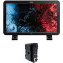 Atomos NEON 17" 4K HDR Monitor/Recorder & AtomX Core Power Box Kit (Gold Mount)