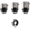 BLAZAR LENS Remus T2 Full Frame 1.5x Anamorphic 3-Lens Kit with 3 x EF Adapters & Case (ARRI PL, Amber Flare)