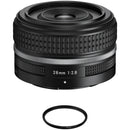 Nikon NIKKOR Z 28mm f/2.8 (SE) Lens with UV Filter Kit