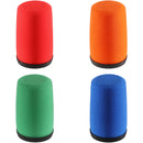 Auray WS-SM7 Windscreen for Shure SM7 Vocal Microphone (Multicolor, 4-Pack)