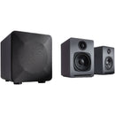 Audioengine A1 Bluetooth Speaker System with S6 6" 210W Subwoofer Kit (Gray)