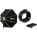 Angler On-Camera Flash FastBox Octagonal Softbox Kit (28")