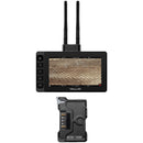 SmallHD ULTRA 5 Bolt 6 TX 750 Monitor and Battery Plate Kit (Gold Mount)