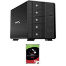 Sabrent USB 3.2 Gen 2 5-Bay 3.5" SATA Hard Drive Tray-Less Docking Station 80TB Kit