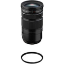 FUJIFILM XF 18-120mm f/4 LM PZ WR Lens with UV Filter Kit