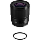 Panasonic Lumix S 18mm f/1.8 Ultra-Wide-Angle Lens with UV Filter Kit (Leica L)