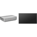 Leica Cine 1 120" 3000-Lumen XPR UHD 4K Ultra Short-Throw Smart Home Theater Projector with 120" Cinematic Screen Kit