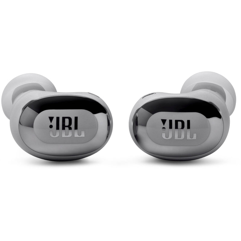 JBL Live Buds 3 True Wireless Noise-Canceling Earbuds (Silver)
