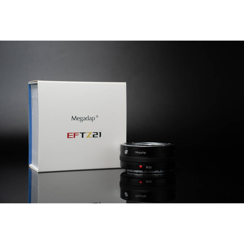 Megadap EFTZ21 Canon EF Lens to Nikon Z-Mount Autofocus Adapter