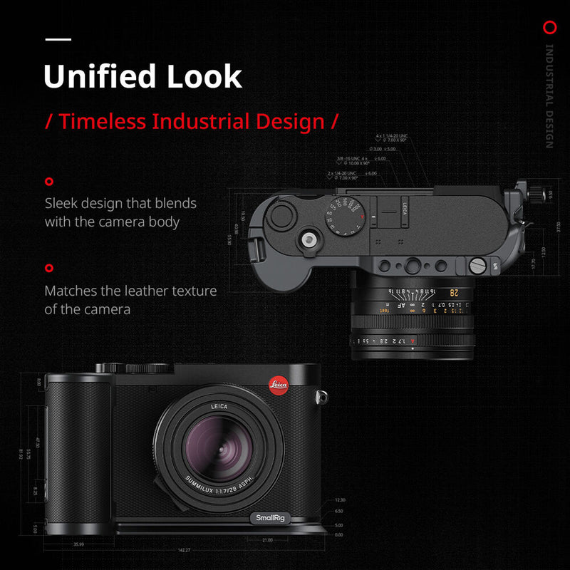 SmallRig L-Shape Mount Plate With Handle for Leica Q3