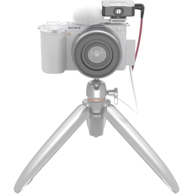 SmallRig Cold Shoe Adapter with Furry Windscreen for Sony ZV-Series Camera (White)