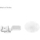 SmallRig Cold Shoe Adapter with Furry Windscreen for Sony ZV-Series Camera (White)