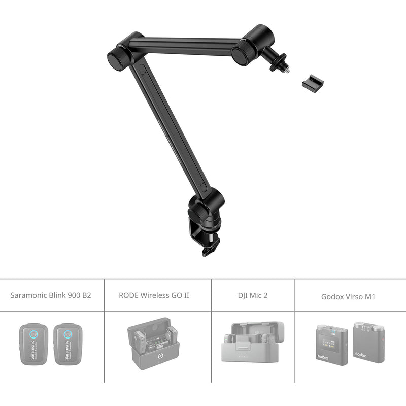 SmallRig Microphone Boom Arm Desk Mount
