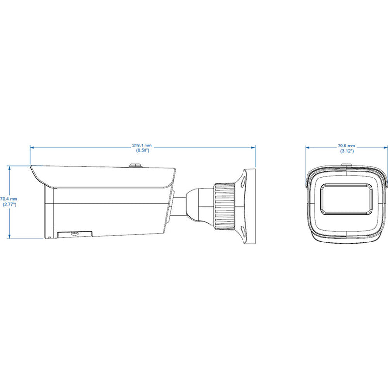 GEOVISION AI 4MP H.265 Super Low Lux WDR Pro IR Bullet Camera (2.8mm Lens)