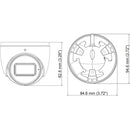 GEOVISION AI 4MP WDR Pro Eyeball Dome IP Camera (2.8Mm)