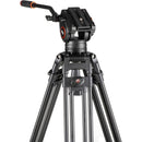 Sunpak VideoPro-M5 Heavy-Duty Video Tripod with Fluid Head and Tripod Bag (Black)