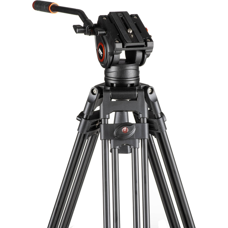 Sunpak VideoPro-M5 Heavy-Duty Video Tripod with Fluid Head and Tripod Bag (Black)