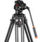Sunpak VideoPro-M5 Heavy-Duty Video Tripod with Fluid Head and Tripod Bag (Black)