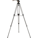 Sunpak VideoPro-M5 Heavy-Duty Video Tripod with Fluid Head and Tripod Bag (Black)
