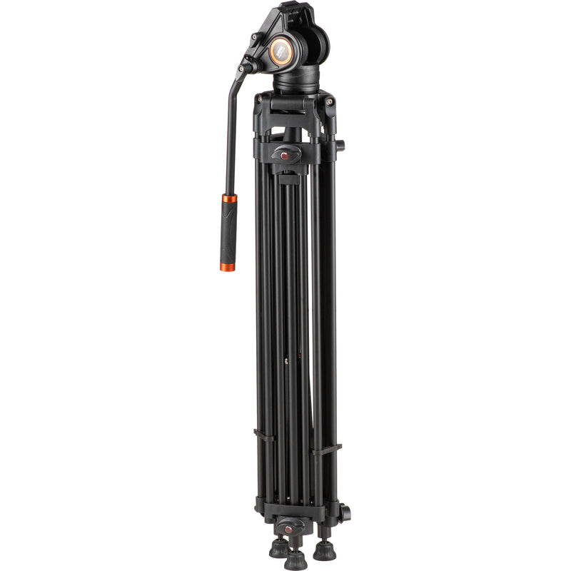 Sunpak VideoPro-M5 Heavy-Duty Video Tripod with Fluid Head and Tripod Bag (Black)