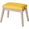 K&M Piano Bench (Gray & Yellow Velvet)