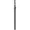 K&M Speaker Pole with Easy Lock and M20 Connector (Black)