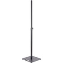 K&M Speaker Stand with Square Base (Black)